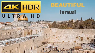 BEAUTIFUL ISRAEL & MUSIC - Best Holy Land 4K UHD - Relaxing music - 4K video over Israel