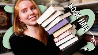 My wallet's empty, my bookcases are full.. but here's another big book haul 📚