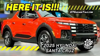 Better Than Ford Maverick? | 2025 Hyundai Santa Cruz is Unveiled at the New York Auto Show