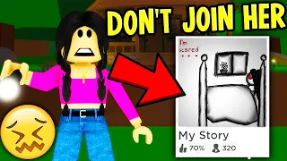 The CREEPIEST ROBLOX GAMES with DARK SECRETS on BROOKHAVEN!