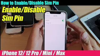 iPhone 12/12 Pro: How to Enable/Disable Sim Pin