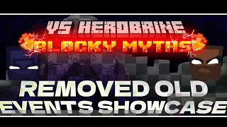 Removed OLD Events Showcase | FNF: Vs Herobrine | Blocky Myths