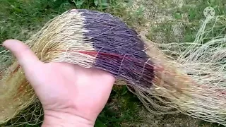 Кастинговая сеть из плети 0.5мм на цепи.