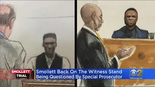 Smollett Back On The Witness Stand Being Questioned By Prosecutor