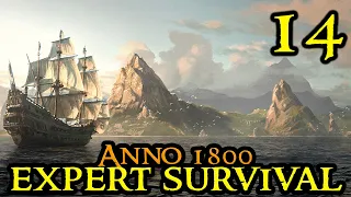 BUILDING A FLEET - Anno 1800 Expert Survival || Hard Settings || City Builder Part 14