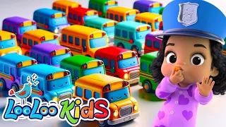 Wheels On The Bus 🚌 BEST Toddler Nursery Rhymes - Children's BEST Melodies by LooLoo Kids