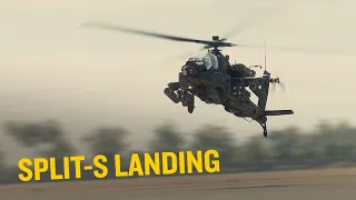Split-S Landing in the AH-64D Apache - DCS World