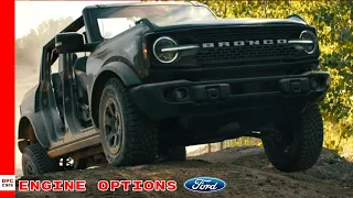 2021 Ford Bronco Engine Options and Drivetrain