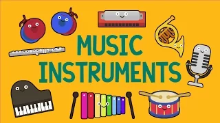 Music Instruments Song for Children (27 Instruments)