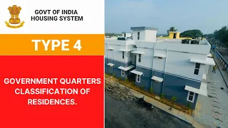 ALL TYPES OF GOVERNMENT QUARTERS || TYPE 1-2-3-4-5 || Group A B C D सरकारी मकान Indian Government