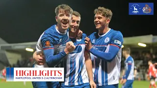 A big win under the lights 🌃🙌 | Hartlepool United 3-2 Altrincham