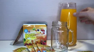 INVITE Растворимый напиток Апельсин (24шт по 9гр) Инвайт Канди Клаб Альтернатива Zuko Зуко Yupi Юпи