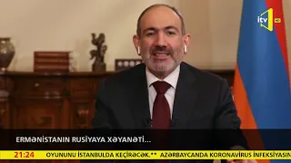 Ermənistanın Rusiyaya xəyanəti...