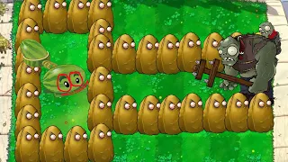 Plants Vs Zombies. 1 Melon Pult Vs 999 Gargantuar Vs Zombies