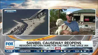 Sanibel Island Residents Return Home For First Time Since Hurricane Ian