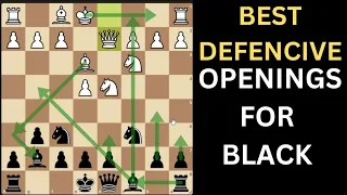 4 Best chess openings for BLACK