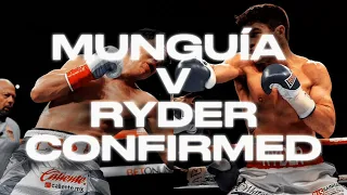 Upset incoming?? Munguia vs Ryder is confirmed for January #johnryder #jaimemunguia