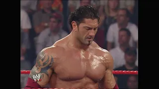 Batista vs  Chris Jericho  Raw, Aug  16, 2004