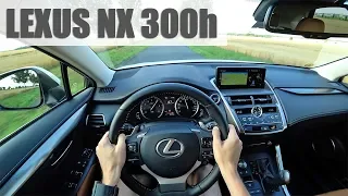 2018 Lexus NX 300h, 4K POV TEST: Hybridní fešák