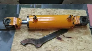 how to rebuild a hydraulic cylinder