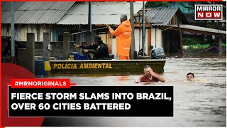 Brazil Flood | Cyclone Slams Into Brazil, Over 20 Dead, Hundreds Displaced | Rio Grande Sul | Latest