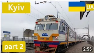 KYIV SUBURBAN RAILWAY / Київські електрички 2024 [part 2]