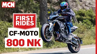 Why the CFMoto 800NK is a serious challenger to the Suzuki GSX-8S and Honda Hornet | MCN Review