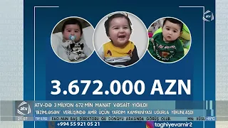 “Bizimləsən” verilişində Amir üçün yardım kampaniyası uğurla yekunlaşdı