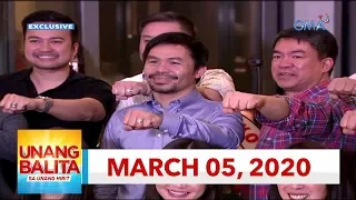 Unang Balita sa Unang Hirit: March 5, 2020 [HD]