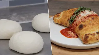 I TESTED Joshua Weissman's Perfect Cheesy Calzone - Viral Recipes Tested