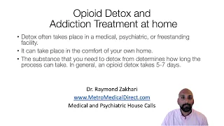 Opioid Detox at Home