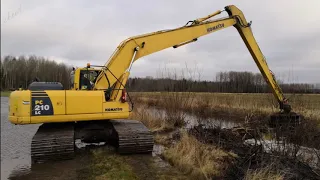 Demolition of two beaver dams