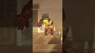 This happens when Doomfist completes the entire One Punch Training