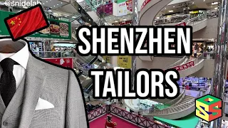 Shenzhen Fake Market - they made me a 007 suit!
