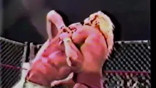 WCCW - Kerry Von Erich vs. Michael Hayes Loser Leaves Town Cage Match 11-24-1983