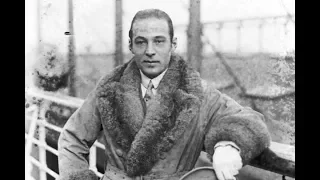 RUDOLPH VALENTINO POST-MORTEM PHOTO