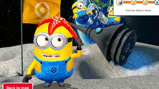 Starfish Minion in Lvl 296 : Visit Moon In Minion rush old Version