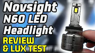 Is the Novsight N60 LED Headlight Upgrade a Brightness Powerhouse? - Review and Lux Test
