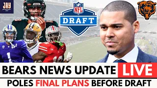 Bears DRAFT PLANS Hinting at CALEB WILLIAMS + MARVIN HARRISON JR. Bears Weekly News Updates