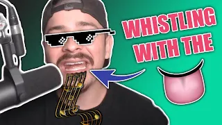How to WHISTLE with YOUR TONGUE?! 👅