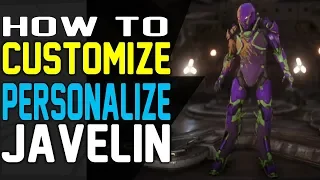 ANTHEM HOW TO CUSTOMIZE and PERSONALIZE JAVELIN APPEARANCE - Gear Paint Customization