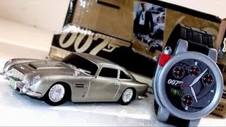 CASINO ROYALE 007 Wristwatch R/C Aston Martin DB5 Toy Review | Votesaxon07