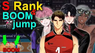 S Rank with a BOOM jump. JaeHyeon, SangHyeon, Oasis, Yongsub. The Spike. Volleyball 3x3