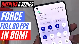 GET FULL 90FPS IN BGMI | Oxygen OS 12 | Oneplus 8 Series