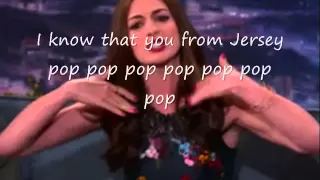 Lyrics to Anne Hathaway 's Paparazzi Rap Song