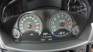 0-297 km/h : BMW M4 Pack Competition (2016) Acceleration Top Speed Launch Control