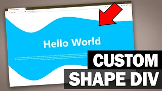 Curved/Custom DIV Shape Tutorial - CSS & SVG