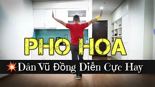 PHỐ HOA🔴 - Dân Vũ 💥Đồng Diễn Siêu Hay / Leo Demo (BÀI HƯỚNG DẪN BẤM▶️)