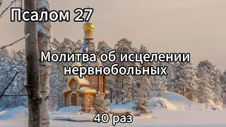 Псалом 27.Псалом Давида.Молитва об исцелении нервнобольных #молитва #религия