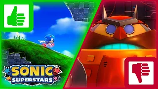 Sonic Superstars is a Good Game... Until It Isn't